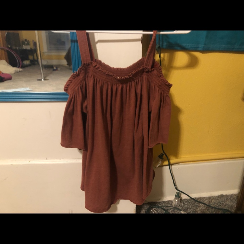 Free people off-the-shoulder top